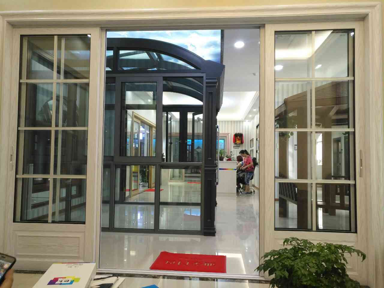 韵之彩门窗四川广元居然之家专卖店